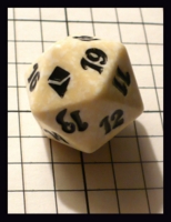 Dice : Dice - CDG - MTG - Life Counter Zendikar White - Ebay Aug 2012